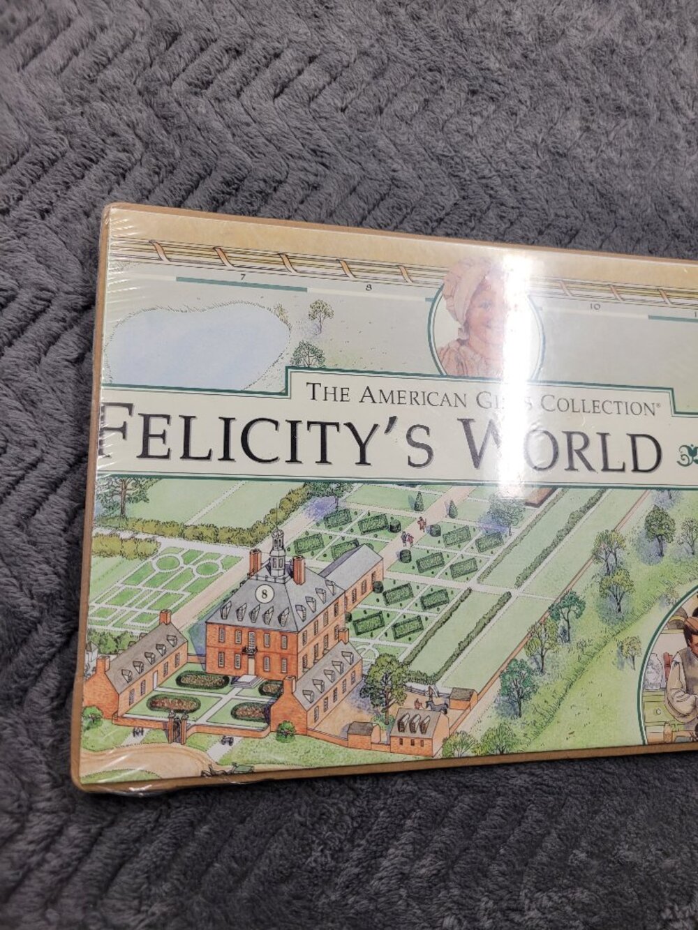 Pleasant Company Felicity's World 1774 Map